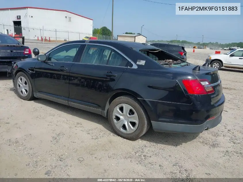 2015 Ford Police Interceptor VIN: 1FAHP2MK9FG151883 Lot: 42276942
