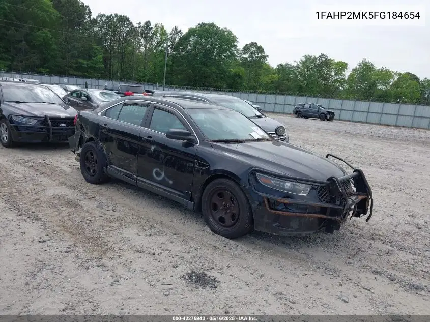 2015 Ford Police Interceptor VIN: 1FAHP2MK5FG184654 Lot: 42276943