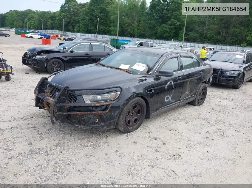 2015 Ford Police Interceptor VIN: 1FAHP2MK5FG184654 Lot: 42276943