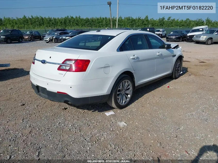 2015 Ford Police Interceptor VIN: 1FAHP2MT5FG182220 Lot: 45519818