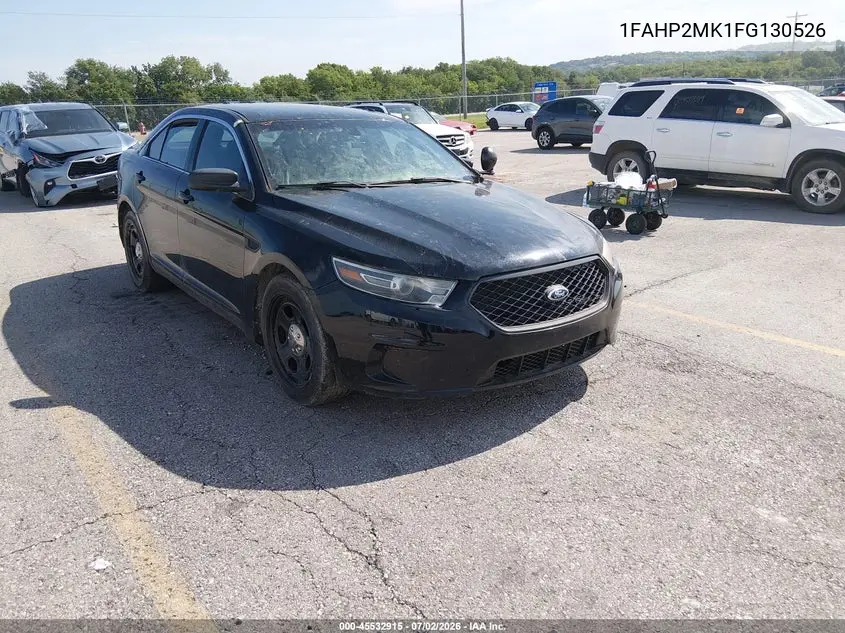 2015 Ford Police Interceptor VIN: 1FAHP2MK1FG130526 Lot: 45532915