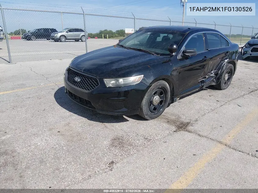 2015 Ford Police Interceptor VIN: 1FAHP2MK1FG130526 Lot: 45532915