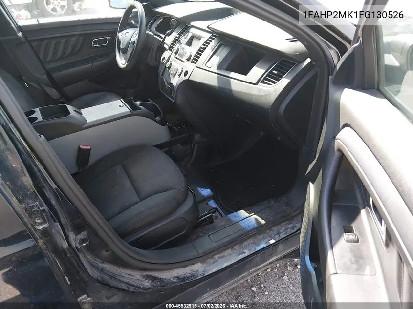 2015 Ford Police Interceptor VIN: 1FAHP2MK1FG130526 Lot: 45532915