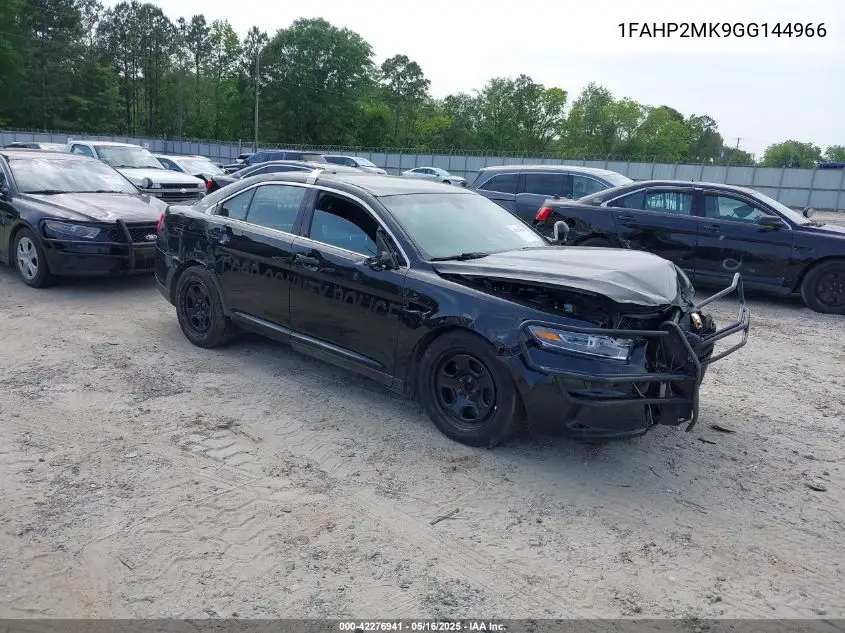 2016 Ford Police Interceptor VIN: 1FAHP2MK9GG144966 Lot: 42276941