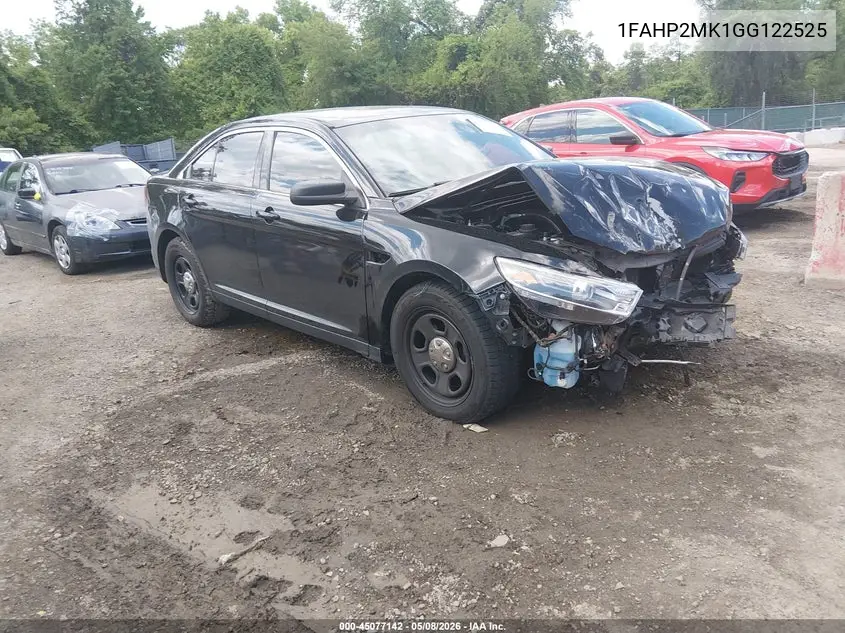 2016 Ford Police Interceptor VIN: 1FAHP2MK1GG122525 Lot: 45077142