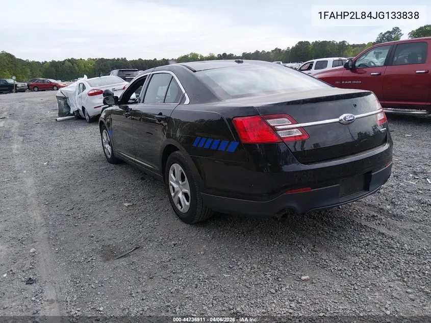 2018 Ford Police Interceptor VIN: 1FAHP2L84JG133838 Lot: 44736911