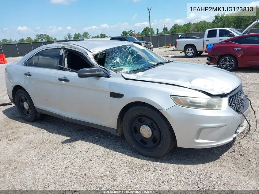 2018 Ford Police Interceptor VIN: 1FAHP2MK1JG123813 Lot: 45405211