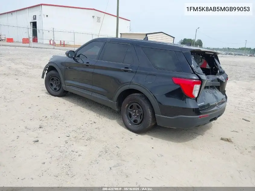 2021 Ford Police Interceptor VIN: 1FM5K8AB5MGB99053 Lot: 42276939