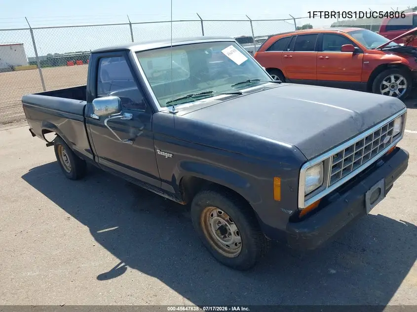 1983 Ford Ranger VIN: 1FTBR10S1DUC54806 Lot: 45647838