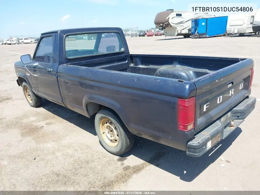 1983 Ford Ranger VIN: 1FTBR10S1DUC54806 Lot: 45647838