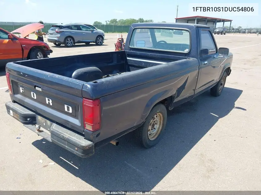 1983 Ford Ranger VIN: 1FTBR10S1DUC54806 Lot: 45647838