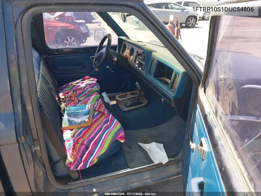 1983 Ford Ranger VIN: 1FTBR10S1DUC54806 Lot: 45647838