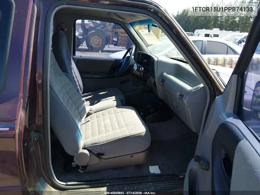 1993 Ford Ranger Super Cab VIN: 1FTCR15U1PPB74133 Lot: 45585683
