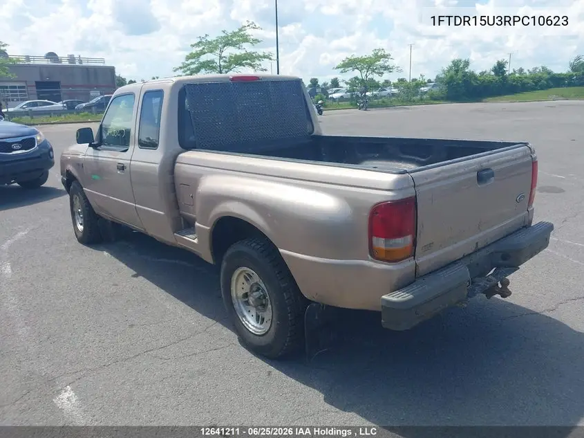 1994 Ford Ranger Super Cab VIN: 1FTDR15U3RPC10623 Lot: 12641211