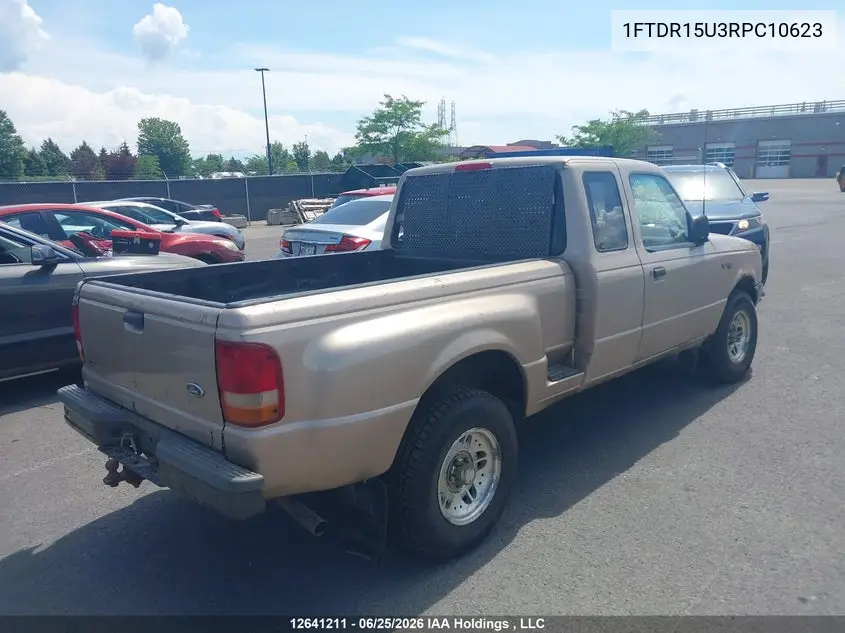 1994 Ford Ranger Super Cab VIN: 1FTDR15U3RPC10623 Lot: 12641211