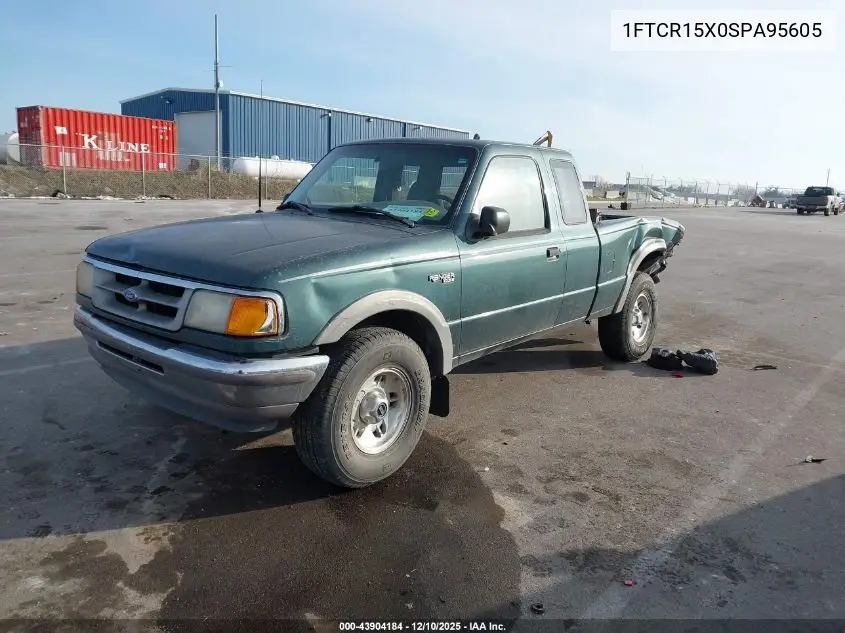 1FTCR15X0SPA95605 1995 Ford Ranger Super Cab