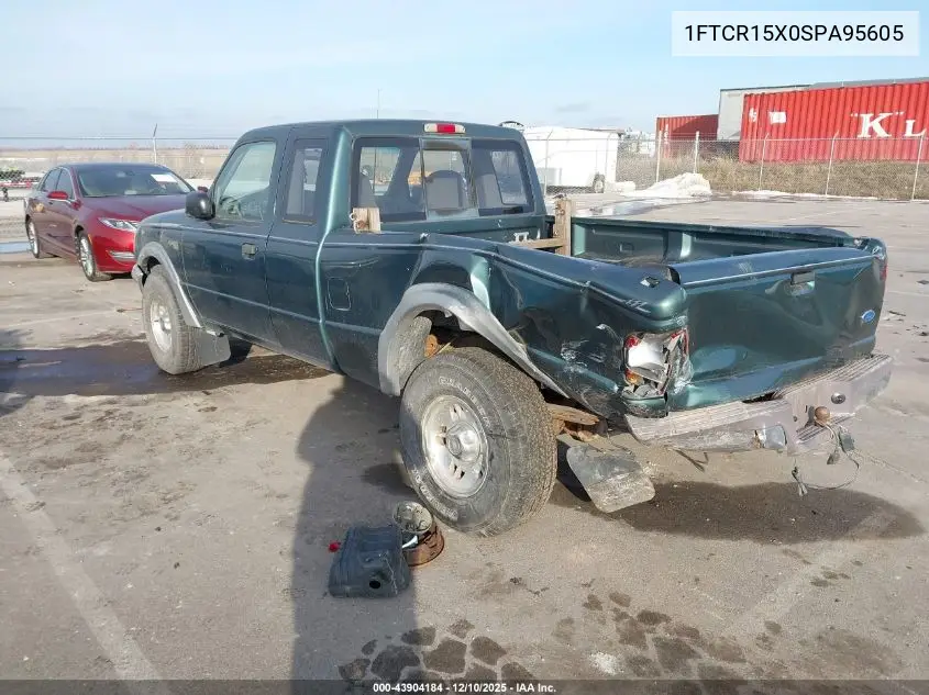 1FTCR15X0SPA95605 1995 Ford Ranger Super Cab
