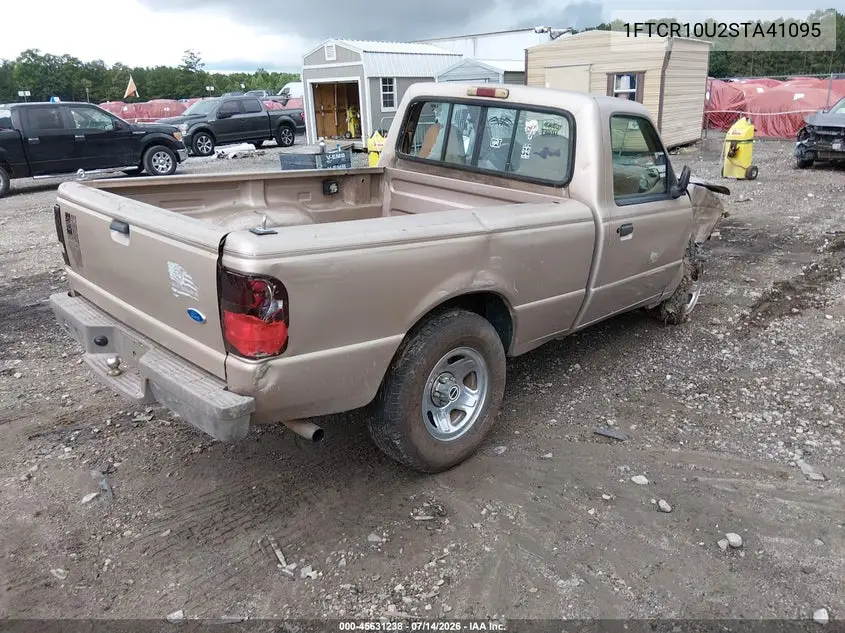 1995 Ford Ranger VIN: 1FTCR10U2STA41095 Lot: 45631238