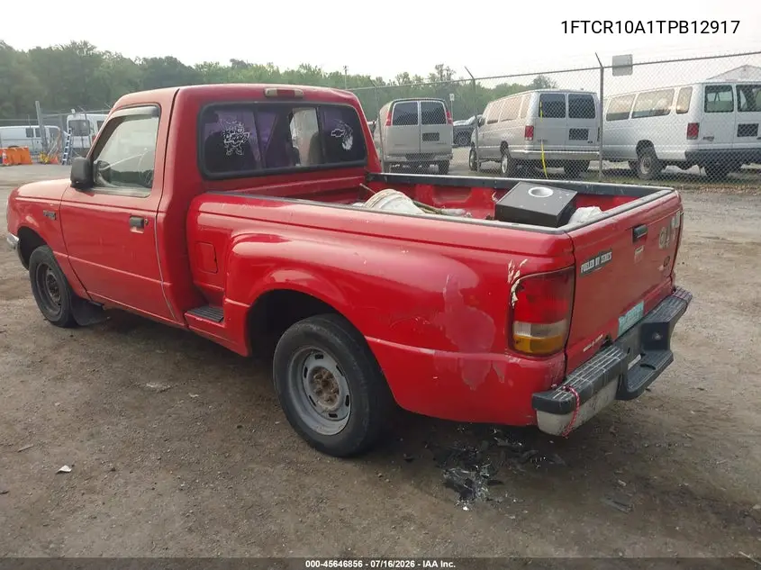 1996 Ford Ranger VIN: 1FTCR10A1TPB12917 Lot: 45646856
