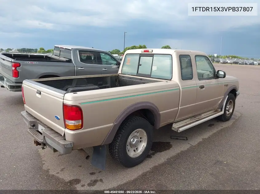 1997 Ford Ranger VIN: 1FTDR15X3VPB37807 Lot: 45451050