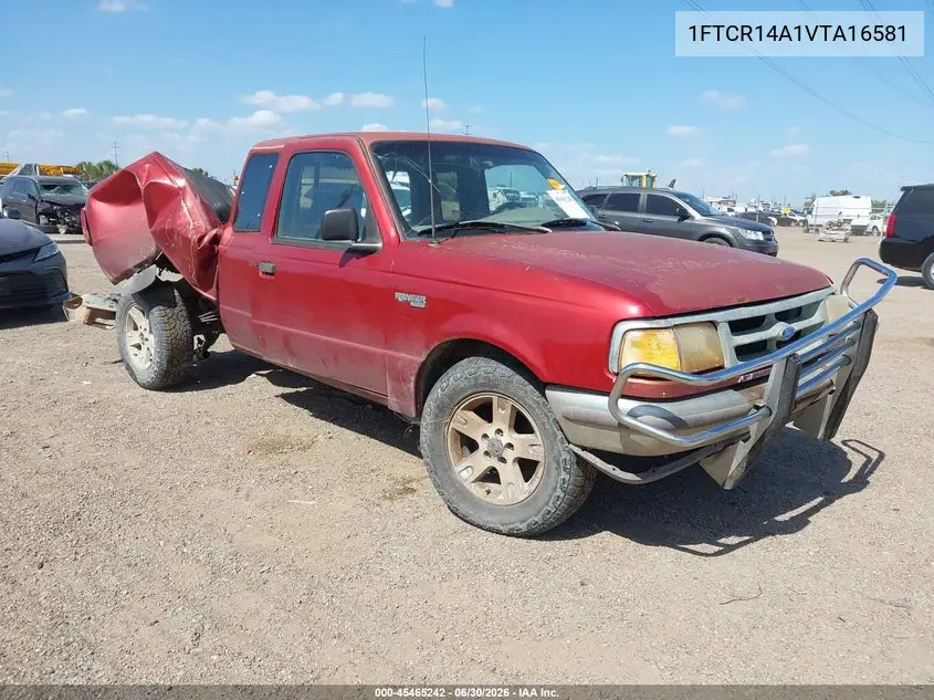 1997 Ford Ranger Xl/Xlt VIN: 1FTCR14A1VTA16581 Lot: 45465242