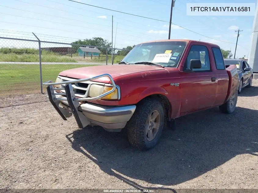 1997 Ford Ranger Xl/Xlt VIN: 1FTCR14A1VTA16581 Lot: 45465242
