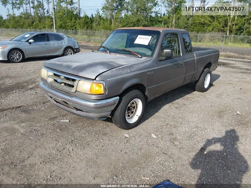 1997 Ford Ranger Splash/Xlt VIN: 1FTCR14X7VPA43507 Lot: 45656315
