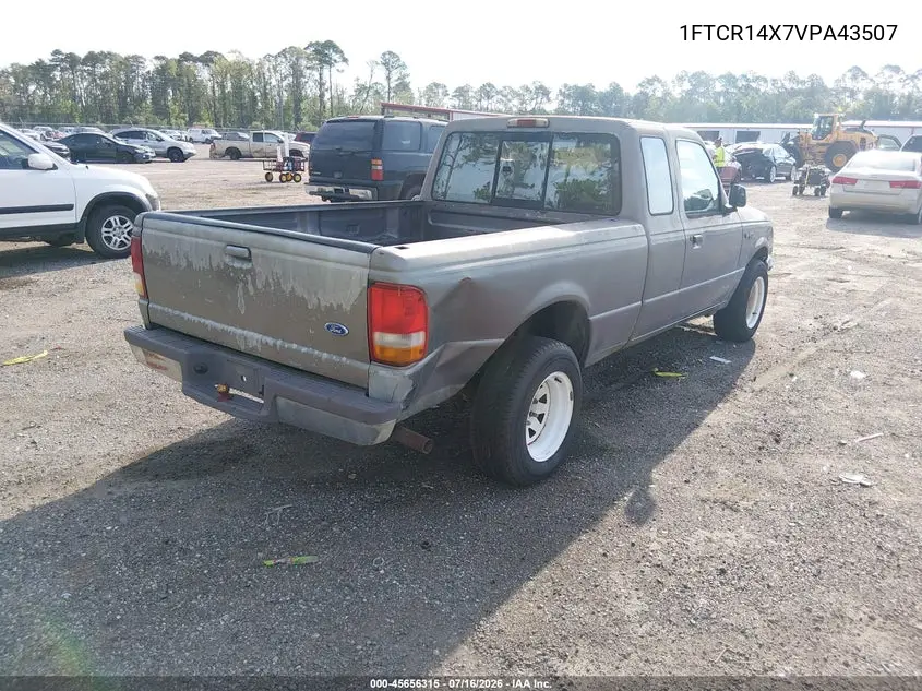 1997 Ford Ranger Splash/Xlt VIN: 1FTCR14X7VPA43507 Lot: 45656315
