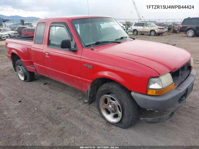 1FTZR15U4WPB44424 1998 Ford Ranger Splash/Xl/Xlt
