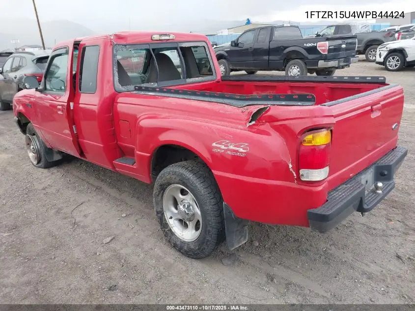 1FTZR15U4WPB44424 1998 Ford Ranger Splash/Xl/Xlt
