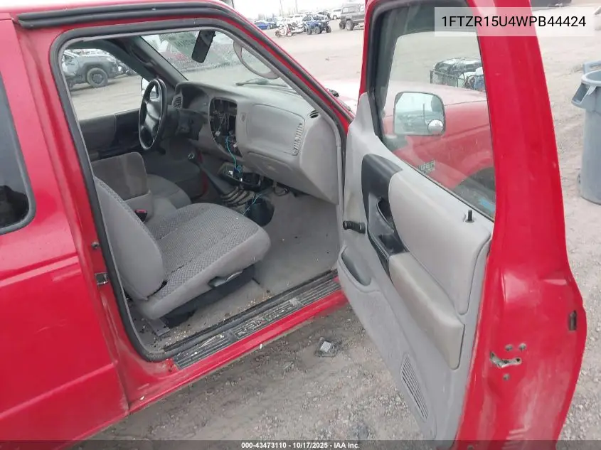 1FTZR15U4WPB44424 1998 Ford Ranger Splash/Xl/Xlt