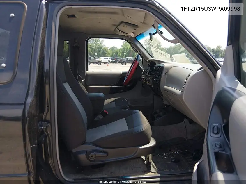 1998 Ford Ranger Splash/Xl/Xlt VIN: 1FTZR15U3WPA09998 Lot: 45648206