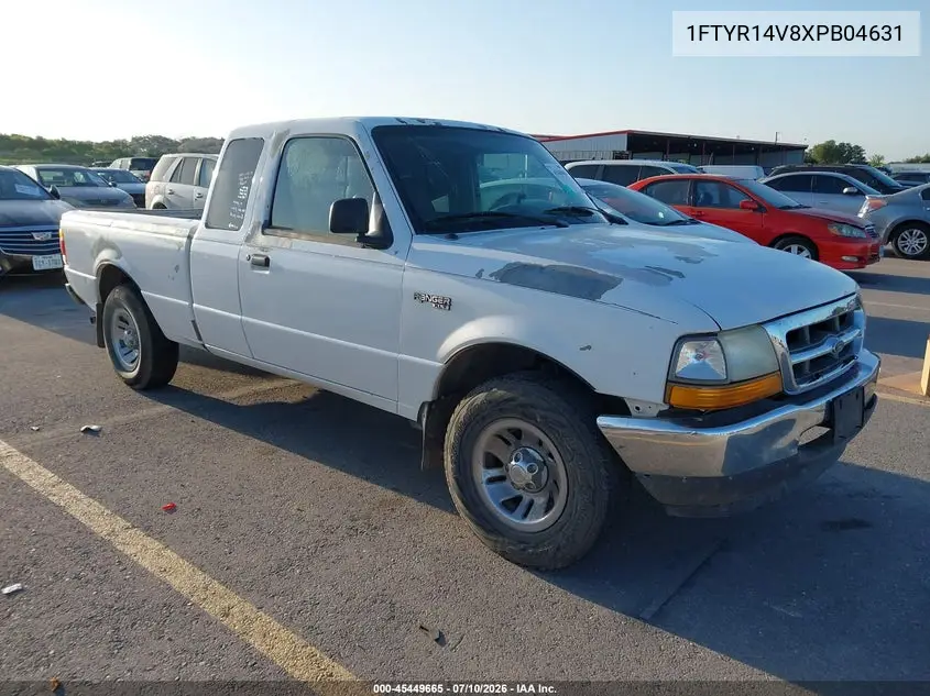 1999 Ford Ranger Xl/Xlt VIN: 1FTYR14V8XPB04631 Lot: 45449665