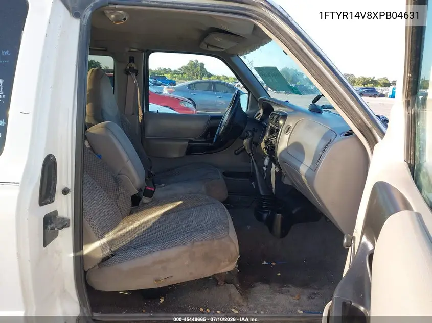1999 Ford Ranger Xl/Xlt VIN: 1FTYR14V8XPB04631 Lot: 45449665