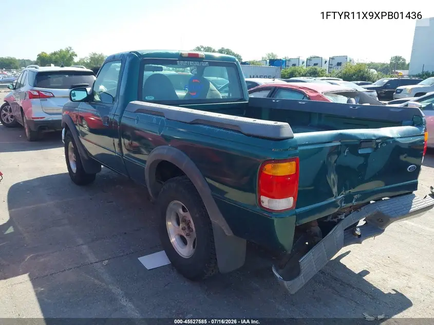 1999 Ford Ranger Xlt VIN: 1FTYR11X9XPB01436 Lot: 45527585