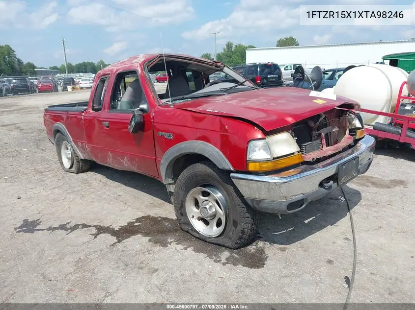 1999 Ford Ranger Xlt VIN: 1FTZR15X1XTA98246 Lot: 45600797