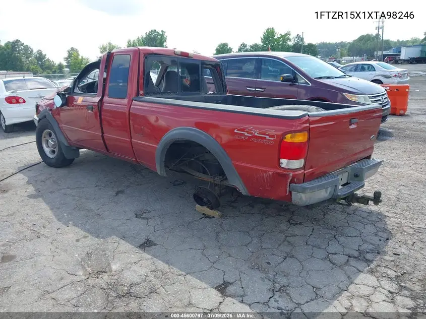 1999 Ford Ranger Xlt VIN: 1FTZR15X1XTA98246 Lot: 45600797