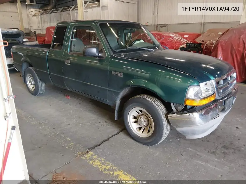 1999 Ford Ranger Xl/Xlt VIN: 1FTYR14V0XTA94720 Lot: 45667409