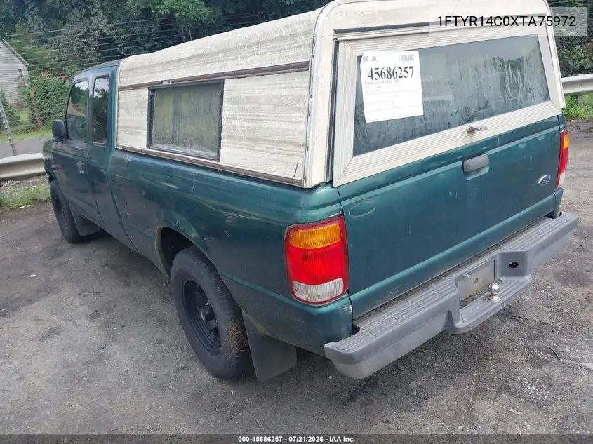 1999 Ford Ranger Xl/Xlt VIN: 1FTYR14C0XTA75972 Lot: 45686257
