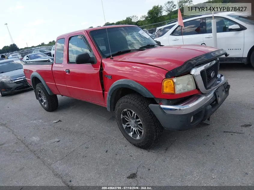 2000 Ford Ranger Xlt VIN: 1FTYR14X1YPB78427 Lot: 45642799