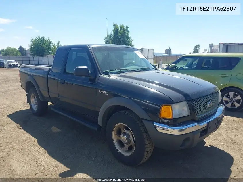 2001 Ford Ranger Edge/Xlt VIN: 1FTZR15E21PA62807 Lot: 45568115