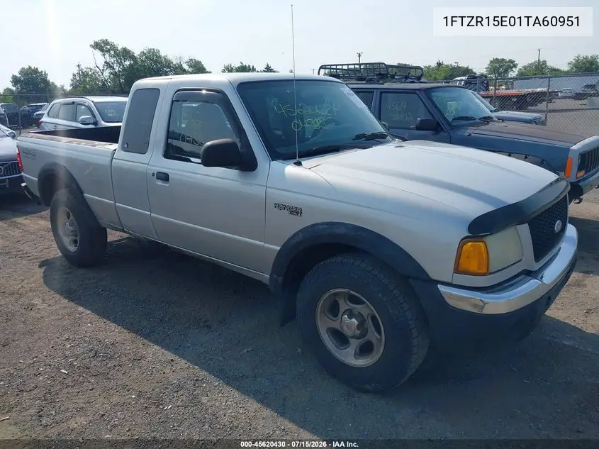 2001 Ford Ranger Edge/Xlt VIN: 1FTZR15E01TA60951 Lot: 45620430