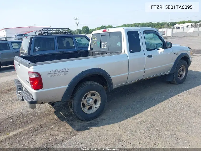 2001 Ford Ranger Edge/Xlt VIN: 1FTZR15E01TA60951 Lot: 45620430