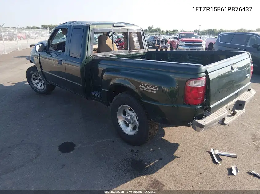 2001 Ford Ranger Edge/Xlt VIN: 1FTZR15E61PB76437 Lot: 45622358