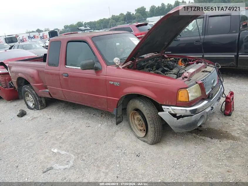 2001 Ford Ranger Edge/Xlt VIN: 1FTZR15E61TA74921 Lot: 45630619