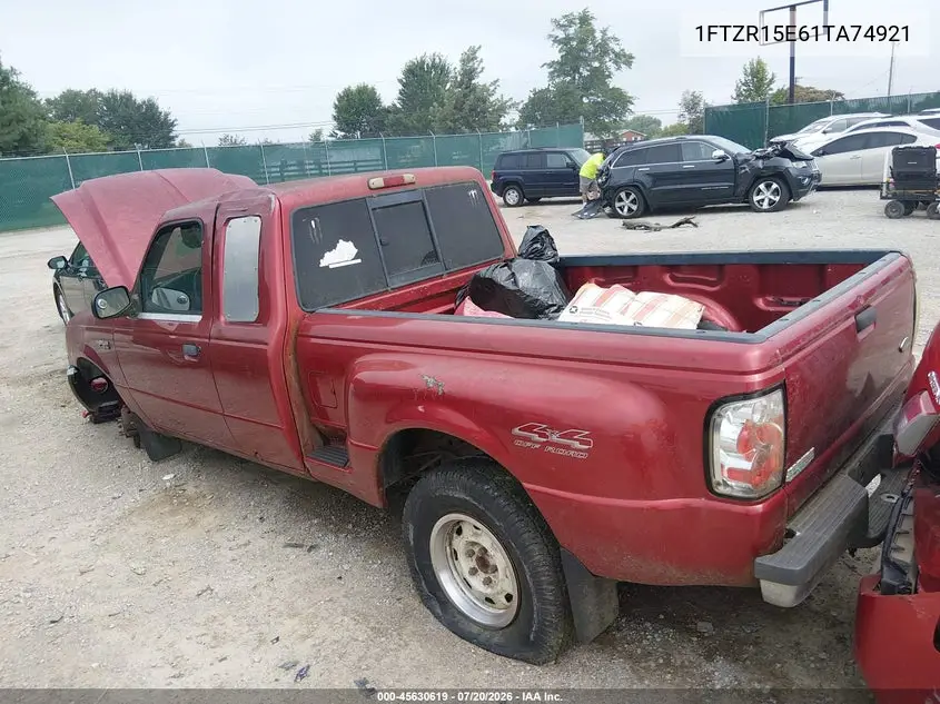 2001 Ford Ranger Edge/Xlt VIN: 1FTZR15E61TA74921 Lot: 45630619