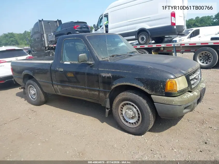 2001 Ford Ranger Xl/Xlt VIN: 1FTYR10D61TB00766 Lot: 45634578