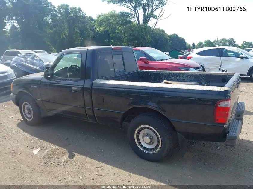 2001 Ford Ranger Xl/Xlt VIN: 1FTYR10D61TB00766 Lot: 45634578