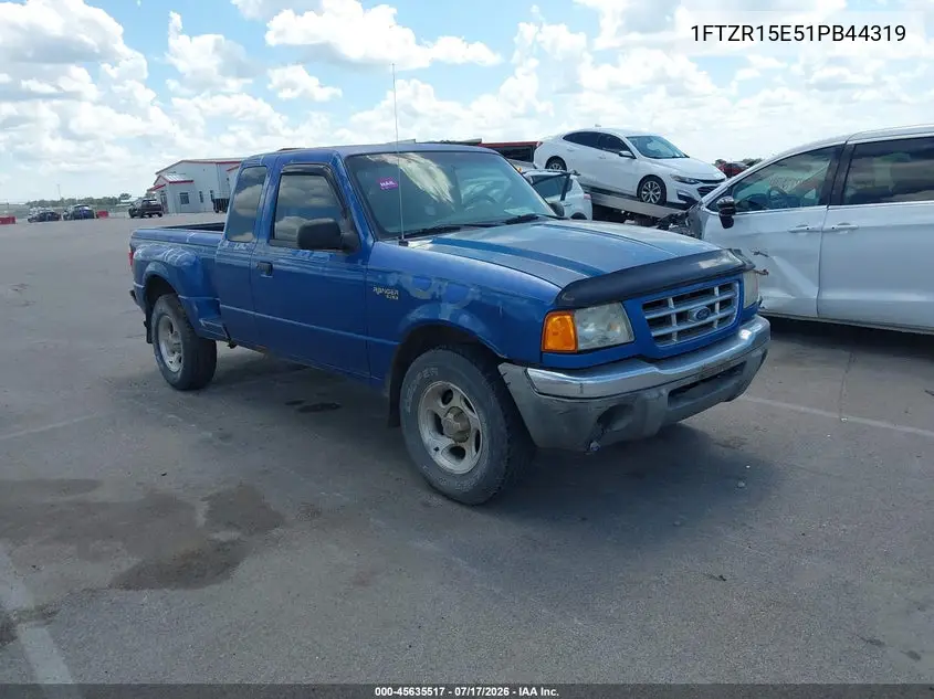 2001 Ford Ranger Edge/Xlt VIN: 1FTZR15E51PB44319 Lot: 45635517