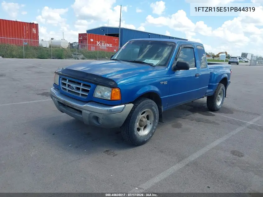 2001 Ford Ranger Edge/Xlt VIN: 1FTZR15E51PB44319 Lot: 45635517